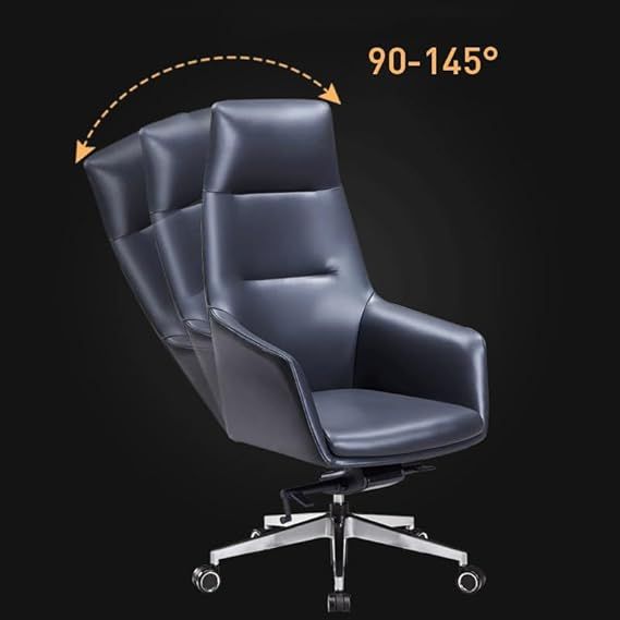 Gerrit Office Leather Home Desk