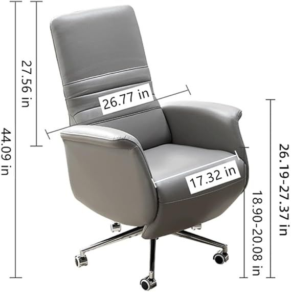 MADALIAN Backrest Leather Office