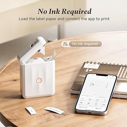 NIIMBOT Label Maker Machine Bluetooth Label Printer