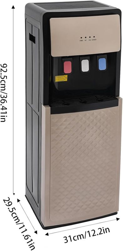 LOYALHEARTDY Bottom Loading Water Cooler Dispenser for 5 Gallon Bottles
